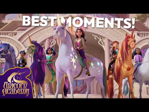 The BEST MOMENTS from Unicorn Academy Season 1 🦄🌈 (part 1) | Cartoons for Kids