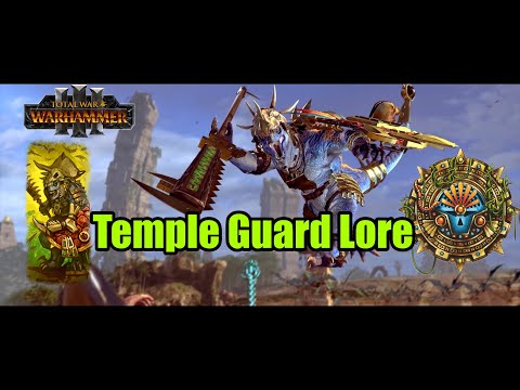 Temple Guard & The Star Chamber Guardians || Lizardmen || Warhammer Lore || Total War Warhammer 3