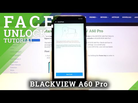 How to Set Up Face Unlock in BLACKVIEW A60 Pro – Face Recognition Unlock