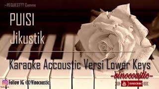 Download lagu Jikustik Puisi Karaoke Akustik Versi Lower Keys... mp3