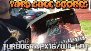 YARD SALE SCORES-TurboGrafx16, N64, Wii and more