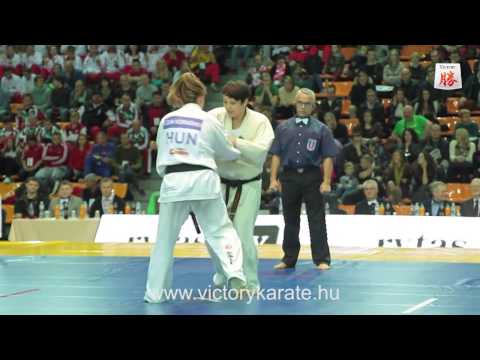 Körmöndi Lídia vs Brzecicka Anna - EUROPEAN SHINKYOKUSHIN U-22 CHAMPIONSHIP