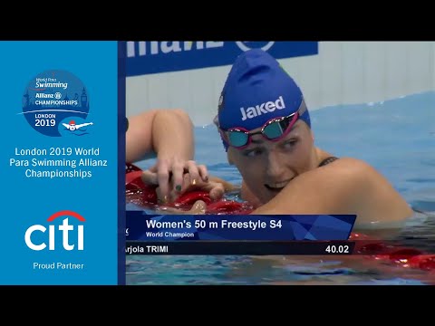 Women's 50m Freestyle S4 Final | London 2019