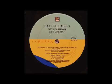 Bahamadia - Uknowhowedo & Da Bush Babies - We Run Things vinyl mashup