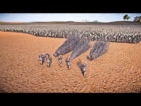 5 SUPER ROMAN ARCHERS VS 1,500,000 PERSIAN ARMY - Ultimate Epic Battle Simulator 2 | UEBS 2