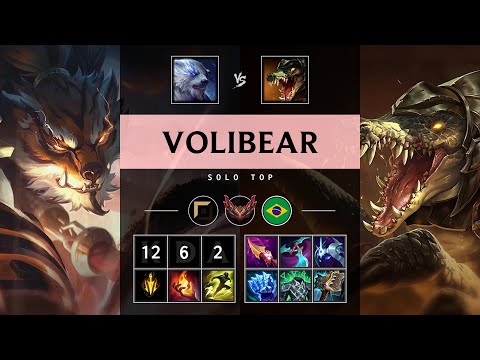 Volibear Top vs Renekton - BR Grandmaster Patch 25.12