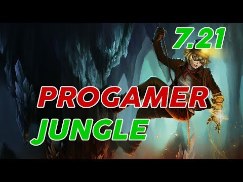 progamer Ezreal Jungle Patch 7.21 Pro Replay