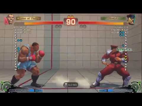 MouffuMouffu (Boxer) vs Dynamic (Dictator) - USF4 Match *1080p*