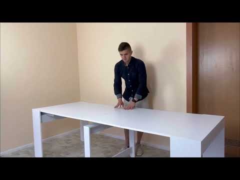 Стол-трансформер Python (Питон) дуб сонома, длина 43 - 240 см - фото 1 - id-p1704534775