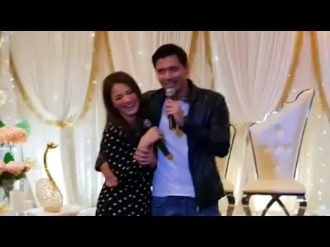 Peminat suruh rapat sikit jer terus Fattah Amin rangkul pinggang Fazura 😍