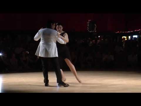  Fernando Sanchez  and  Ariadna Naveira  are  dancing  at  Tango Roots  in  2016