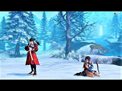 Takane Hibiki vs Shiki (Hardest AI) - Samurai Shodown