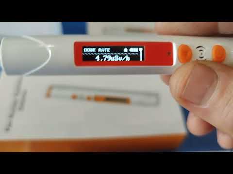дозиметр радиацти HFS-P3 обзор и тест.