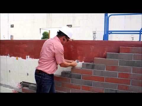 Fox Blocks Full Brick Attachment to Insulated Concrete Forms Public Works Project