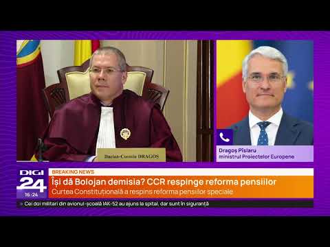 Dragoș Pîslaru, after the CCR decision: "The government is not abandoning the subject here"