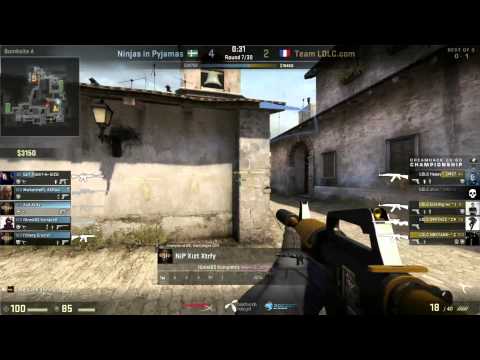 Dreamhack Highlight: NIP VS LDLC - Maikelele 4-man