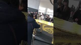 【都庁ピアノ】名探偵コナンのテーマ　を即興で好き勝手弾いてみた
