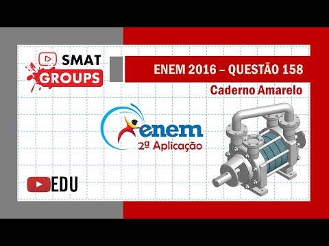 Enem 2016 - 2ª Aplicação: Cad. Amarelo - Questão 158 - Volume e Proporcionalidade
