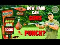 How HARD Can A Gun PUNCH
