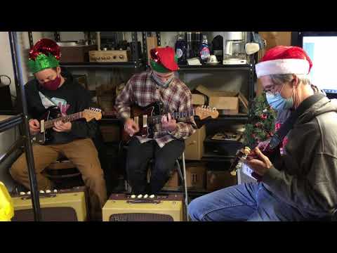 Bartel Amps crew - holiday jam session and yard sale