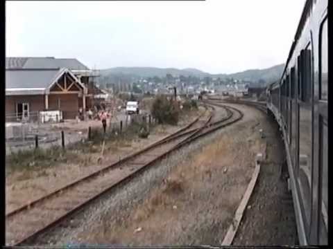 North Wales Coast behind Class 37 37414 "Cathays C&W Works 1846-1993" in 1996