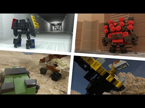 BrickMecha Animation Collection 43