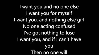 Nick Jonas - I Want You [Lyrics]