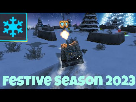 Tanki Online - Small Christmas Gold Box Montage + 4 Old Maps!!