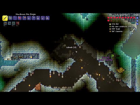 Terraria 1.3 with lorgon111 - E14: Honking spiders