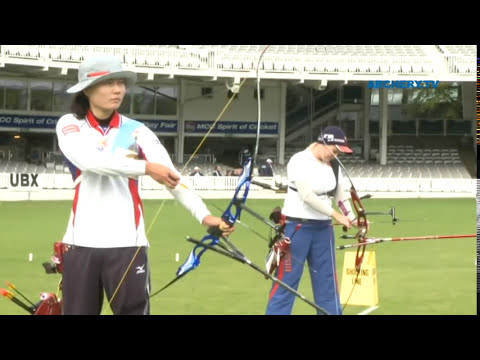 Ksenia Perova v Hayakawa Ren – recurve women’s 3rd round | London 2012 Olympic Test Event
