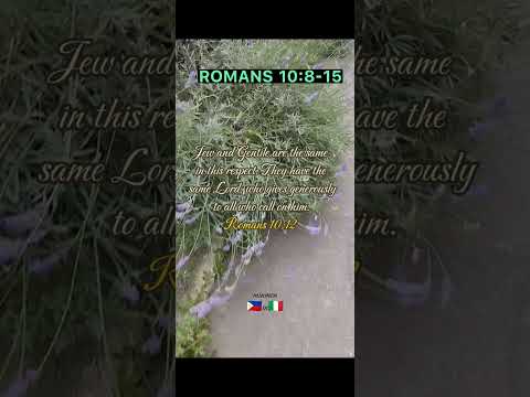 The Book of Romans 10:8-15 #bible #verseoftheday #bibleverse  #dayariniminmen #thebookofRomans