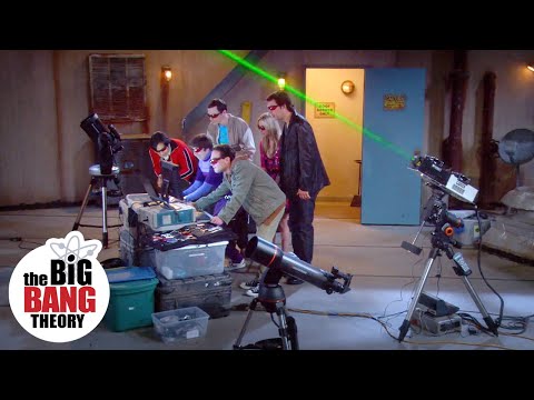 The Moon Laser | The Big Bang Theory
