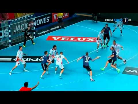 Alexander Dereven (skills and power against MKB Vesprem)