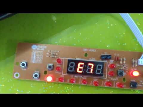 Induction cooker error code E7 for repairing