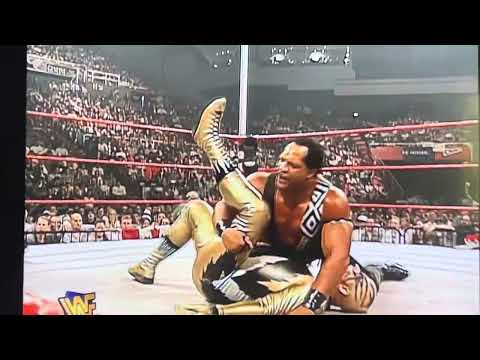 Not a Good Night for Refs as Faarooq Defeats Goldust with  Interference from Kama Mustafa & Marlena