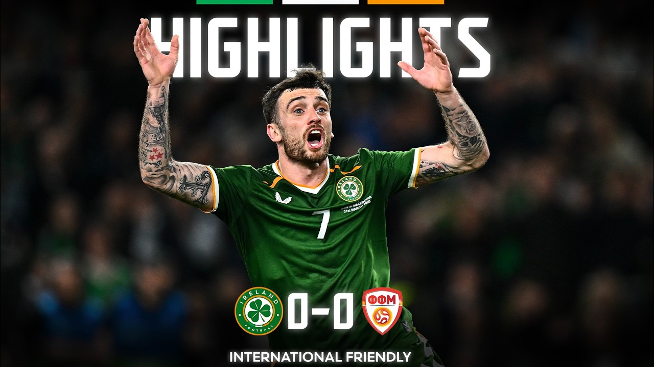 Ireland vs North Macedonia Highlights