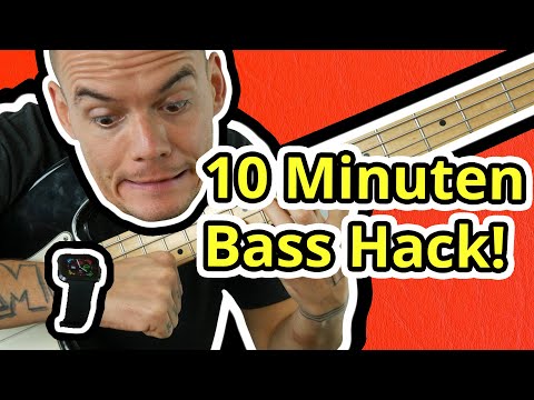 Bass Rhythmus & Finger Training in 10 Minuten? BASS HACK!