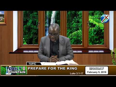 DAILY FOUNTAIN OF FEBRUARY 5, 2018 - VEN. SAM AKPAM