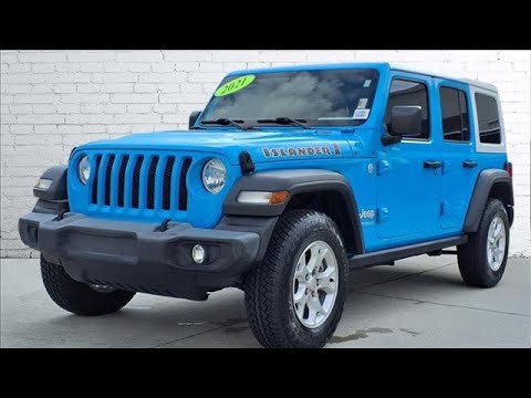 Used 2021 Jeep Wrangler Unlimited Tampa FL St. Petersburg, FL #Z131663A - SOLD