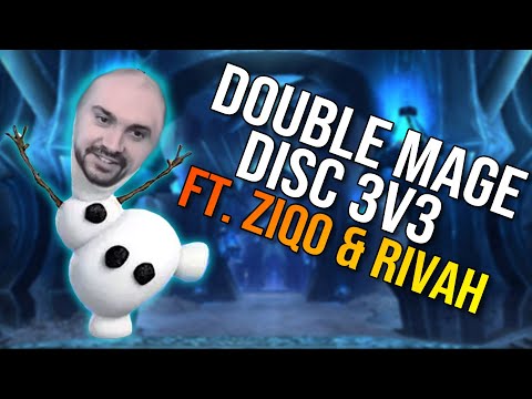 Double frost mage carnage with Ziqo and Rivah | Hydra WoW TBC Arena