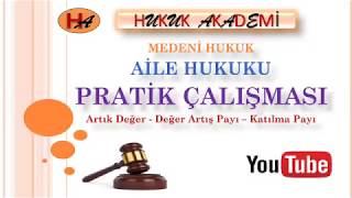Pratik Çalışması ( Artık Değer & Değer Artış Payı )