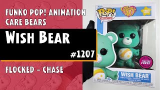 Funko Pop Wish Bear (Flocked) - Care Bears - 1207 - Chase // Just One Pop Showcase