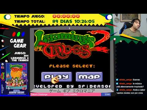 GGMM 384 Lemmings 2 - The Tribes! (Unreleased) - Parte 1 - Beach tribe - Game Gear Micro Mania