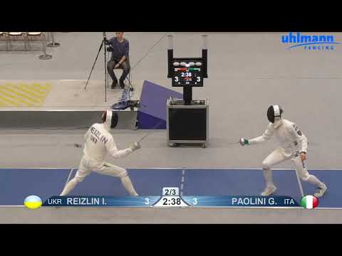 2020 108 T16 02 M E Individual Heidenheim GER WC BLUE PAOLINI Giacomo  ITA  vs REIZLIN Igor  UKR