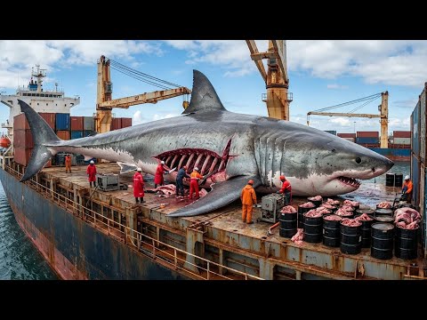 Wind, waves, and giant sharks 72 hours in the Bering Sea (Documentary)