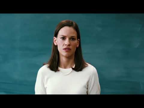 Freedom Writers official trailer still with Hilary Swank addressing class, soundtrack context