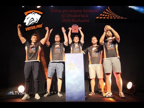 DreamHack Bucharest 2016 @ Virtus.pro are the champions! 2:0 vs C9 Grand-Final #CyberWins #DHOpen