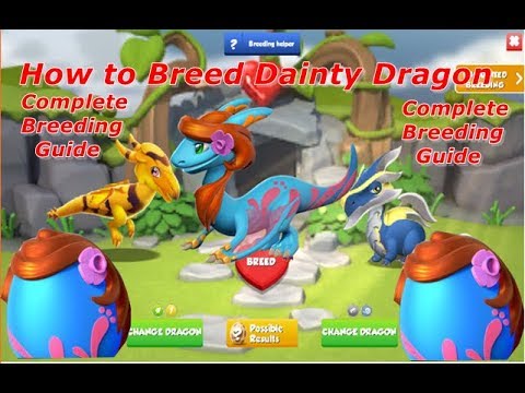 How to Breed Dainty Dragon-Dragon Mania legends | Dragon of The Week Dainty Dragon | DML | HD