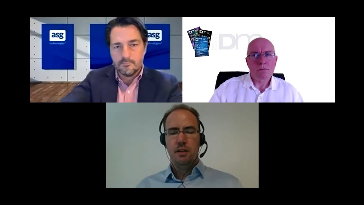 Jan Falkenstein and Greg Wilson of ASG Technologies talk about Digital Transformation