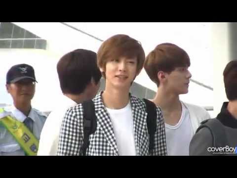120609 EXO-K - Incheon Airport departure (Chanyeol Fancam)